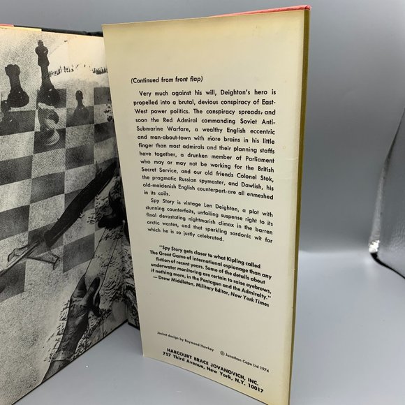 Spy Story Non-Fiction Novel by Len Deighton - Picture 5 of 5